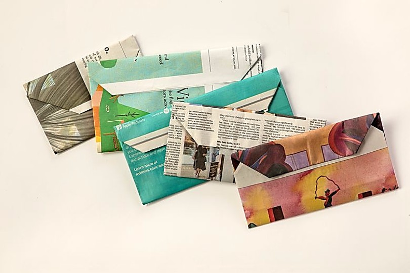 Set di buste in carta editoriale